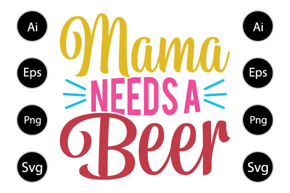 Mama Needs a Beer: A Designer’s Take on Mom Life Embroidery