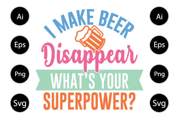 Review: Beer Disappear What’s Your Superpower Design