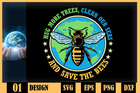 Review: Hug More Trees Clean Seas Save Bees Design