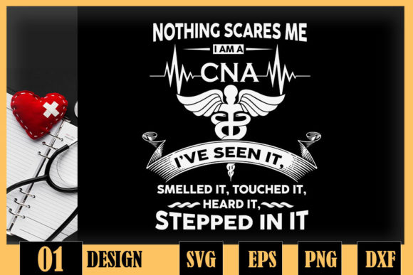 Review: Nothing Scares Me CNA Nurse Embroidery Design