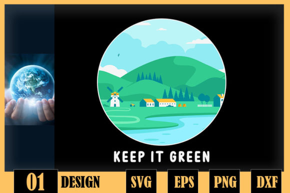 Reviewing Keep It Green Save the Planet for Embroidery