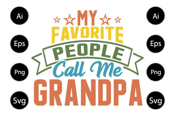 Reviewing the “My Favorite People Call Me Grandpa” Design