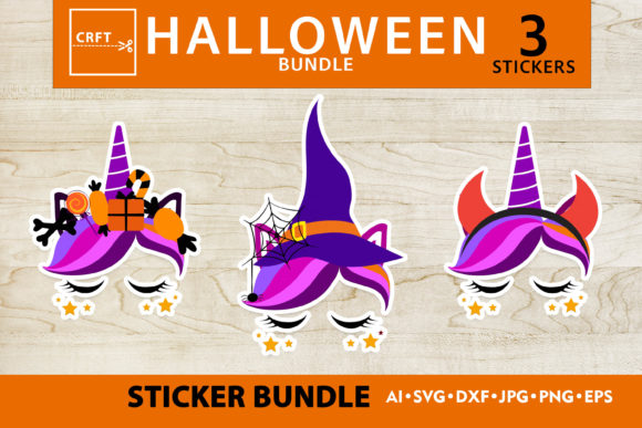 Stitching Magic: A Designer’s Take on Halloweens Unicorns Bundle